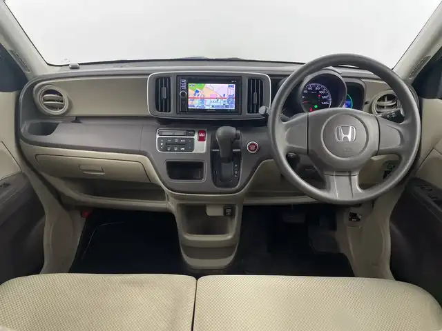 ホンダ Ｎ ＯＮＥ G 埼玉県 2013(平25)年 3万km プレミアムホワイトパール 社外SDナビ/　（FM/AM/CD/DVD/AUX/iPod）/ワンセグテレビ/プッシュスタート/スマートキー/フロアマット/ドアバイザー/電動格納ミラー