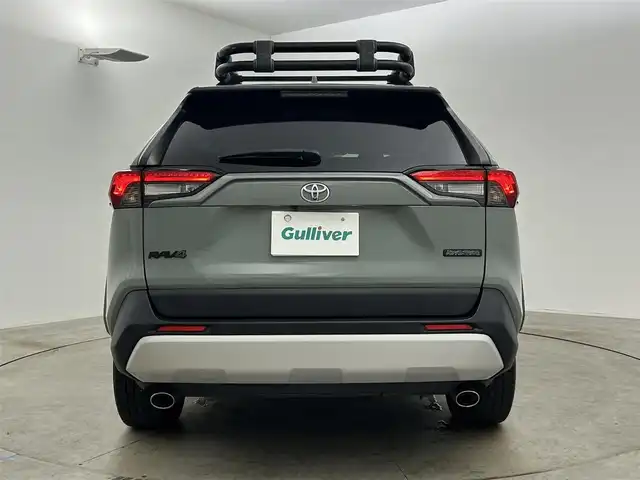 トヨタ ＲＡＶ４ アドベンチャー 岡山県 2022(令4)年 5.5万km アーバンカーキ 純正９インチディスプレイオーディオ/・FM/AM/Bluetooth/フルセグ/CarPlay/バックカメラ/合皮シート/・パワーシート/・シートヒーター/・ベンチレーション/・シートメモリー/ステアリングヒーター/パワーバックドア/TRDルーフキャリア/トヨタセーフティーセンス/・プリクラッシュセーフティ/・レーンディパーチャーアラート/・レーダークルーズコントロール/・オートマチックハイビーム/・コーナーセンサー/・BSM/前後ドライブレコーダー/ビルトインETC/LEDヘッドライト/フロアマット/純正19インチアルミホイール