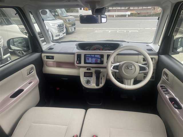 ダイハツ ムーヴ キャンバス G メイクアッフ SA Ⅱ 兵庫県 2017(平29)年 7.6万km パールホワイトⅢ/ライトローズマイカメタリックⅡ 2トーン