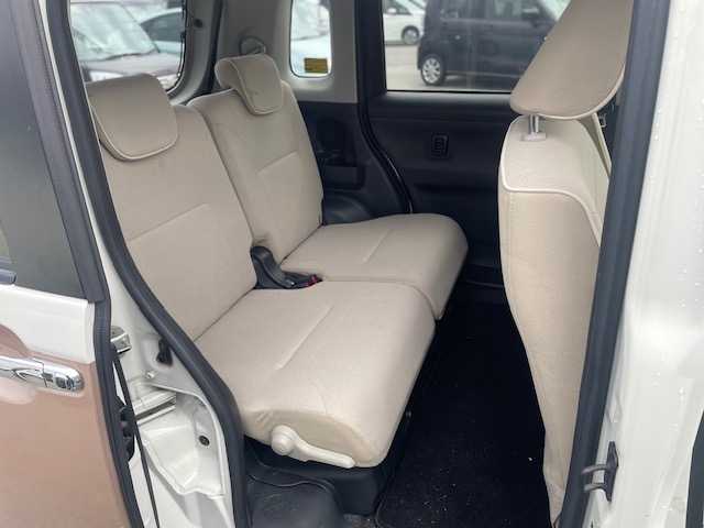 ダイハツ ムーヴ キャンバス G メイクアッフ SA Ⅱ 兵庫県 2017(平29)年 7.6万km パールホワイトⅢ/ライトローズマイカメタリックⅡ 2トーン