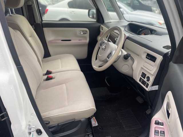 ダイハツ ムーヴ キャンバス G メイクアッフ SA Ⅱ 兵庫県 2017(平29)年 7.6万km パールホワイトⅢ/ライトローズマイカメタリックⅡ 2トーン