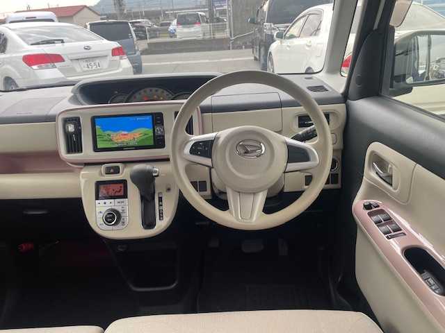 ダイハツ ムーヴ キャンバス G メイクアッフ SA Ⅱ 兵庫県 2017(平29)年 7.6万km パールホワイトⅢ/ライトローズマイカメタリックⅡ 2トーン