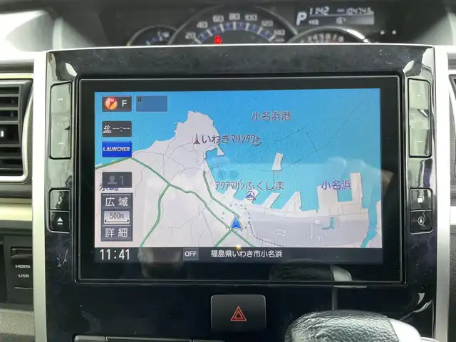 ダイハツ タント カスタム RS トップED SAⅡ 福島県 2016(平28)年 10.5万km パールホワイトⅢ (株)IDOMが運営する【じしゃロンいわき店】の自社ローン専用車両になります。こちらは現金またはオートローンご利用時の価格です。自社ローンご希望の方は別途その旨お申付け下さい/登録時走行距離104726km/純正8インチディーラーオプションナビゲーション/（AM/FM/SD/HDMI/USB)/Bluetooth接続/レザーステアリング/ステアリングスイッチ/エコアイドリングストップ/スマートアシストII/両側パワースライドドア/リアサンシェードフィルム/純正ブラックソフトレザーシート