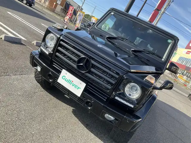 メルセデス・ベンツ ゲレンデヴァーゲン Ｇ３５０ ロング ブルーテック 滋賀県 2014(平26)年 10.3万km 黒 車検8年3月まで/ディーゼルターボ車/ラグジュアリーパッケージ/・サンルーフ/黒革シート/フルタイム4WD/純正ナビ/Bluetooth、フルセグテレビ/バックカメラ/ETC2.0/前席シートヒーター/前席パワーシート/前ドライブレコーダー/クルーズコントロール/スペアキー有り/取扱説明書