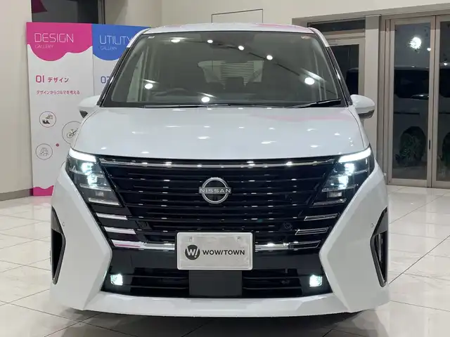 日産 セレナ e－パワー ハイウェイスター V 埼玉県 2025(令7)年 0.1千km プリズムホワイト プロパイロット/メーカーナビ/ BT/USB/フルセグ/アラウンドビューモニター/ワイアレス充電/レーダークルーズコントロール/レーンキープアシスト/両側電動スライドドア/オートブレーキホールド/デジタルインナーミラー/LEDヘッドライト/16インチアルミホイール/ETC2.0/スマートキー×2/禁煙車