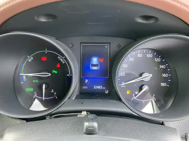 トヨタ Ｃ－ＨＲ G モード ブルーノ 香川県 2019(平31)年 3.3万km ダークブラウンマイカメタリック/ホワイトパールクリスタルシャイン トヨタセーフティーセンス/・プリクラッシュ/・LDA/純正9インチナビ/バックカメラ/ハーフレザーシート/シートヒーター/革巻きステアリング/ステアリングリモコン/クルーズコントロール/LEDライト/フォグライト/スマートキー/プッシュスタート