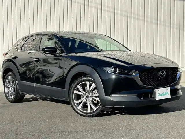 マツダ ＣＸ－３０ 20S プロアクティブツーリングセレ 群馬県 2020(令2)年 3.5万km ジェットブラックマイカ ワンオーナー/純正8.8インチSDナビ/　CD/DVD/BTオーディオ/USB/HDMI/フルセグTV/スマートブレーキサポート/レーンキープアシスト/AT誤発信抑制制御/車線逸脱警報/接近車両検知/レーダークルーズコントロール/ブラインドスポットモニター/クルージングトラフィックサポート/パワーバックドア/ステアリングヒーター/シートメモリー/シートヒーター/パドルシフト/バックカメラ/プッシュスタート/ステアリングリモコン/フロントパーキングセンサー/リアパーキングセンサー/LEDヘッドライト/オートリトラミラー/保証書/取扱説明書/スペアーキー1本