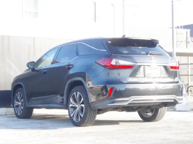 レクサス ＲＸ 450hL 岩手県 2019(平31)年 4.4万km グラファイトブラックガラスフレーク ワンオーナー/レクサスセーフティプラス/PCS/LKA/BSM/RCTA/ヘッドアップD/純正ナビ/フルセグTV/パノラマビューモニター/インテリジェントクリアランスソナー/ブラウンレザーシート/パワーシート/シートヒーター/エアシート/三眼LEDライト/パワーバックドア/DSRC/前後ドラレコ