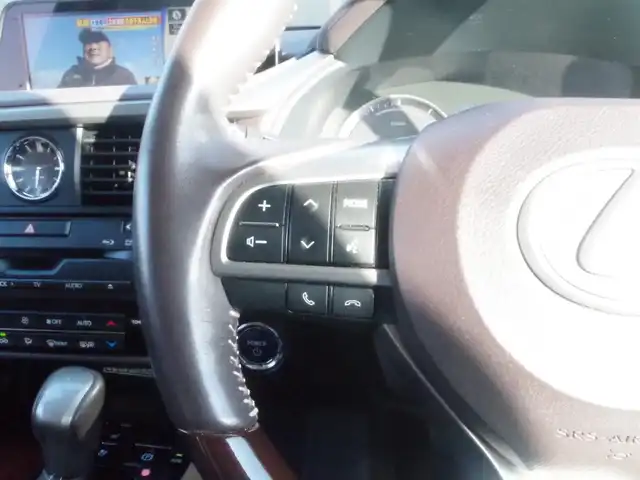 レクサス ＲＸ 450hL 岩手県 2019(平31)年 4.4万km グラファイトブラックガラスフレーク ワンオーナー/レクサスセーフティプラス/PCS/LKA/BSM/RCTA/ヘッドアップD/純正ナビ/フルセグTV/パノラマビューモニター/インテリジェントクリアランスソナー/ブラウンレザーシート/パワーシート/シートヒーター/エアシート/三眼LEDライト/パワーバックドア/DSRC/前後ドラレコ