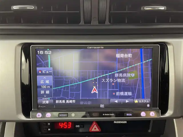 スバル ＢＲＺ S 群馬県 2013(平25)年 5.7万km ギャラクシーブルーシリカ carrozzeria7インチナビ/・AM/FM/CD/DVD/SD/Bluetooth/フルセグTV/＝＝＝＝＝/カロッツェリア７インチナビ　バックカメラ　ＥＴＣ　プッシュスタート　スマートキー　ＭＴ付きＡＴ　パドルシフト　純正１７インチアルミホイール　革巻きステアリング　オートエアコン　電動格納ミラー　禁煙車