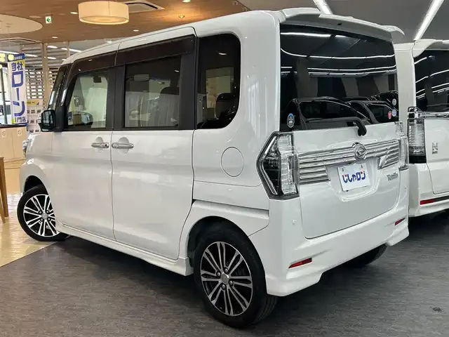 ダイハツ タント カスタム RS トップED SAⅡ 宮崎県 2016(平28)年 11万km パールホワイトⅢ /ナビ(AVIC-RZ22)//TV/CD/DVD//ETC//バックカメラ//両側パワースライドドア//純正フロアマット//純正アルミホイール//ドアバイザー//電格ウィンカーミラー//ステアリングスイッチ//オートライト