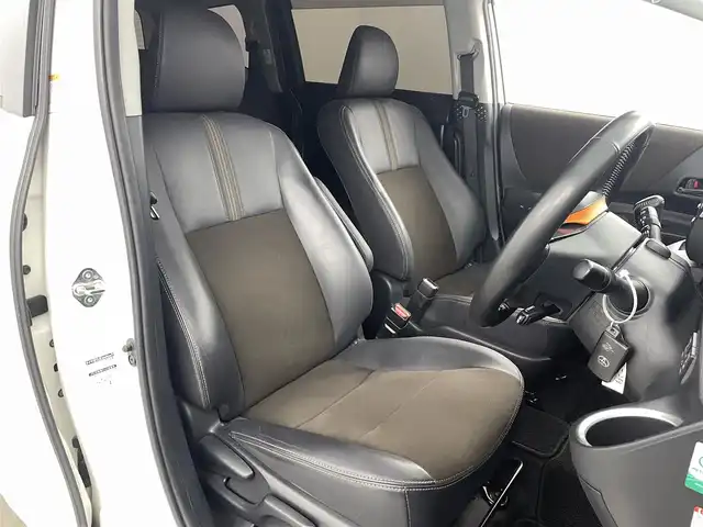 トヨタ シエンタ ハイブリッド G クエロ 福島県 2018(平30)年 4.1万km ヴィンテージブラウンパールクリスタルシャイン/ホワイトパールクリスタルシャイン トヨタセーフティセンス　/・衝突軽減ブレーキ　/・車線逸脱警報装置　/・オートハイビーム　/クリアランスソナー/純正９インチナビゲーション　/・型式：NSZT-Y68T/・TV/BT/CD/DVD/AM・FM/HDMI/・バックカメラ/・ETC/クルーズコントロール/前後ドライブレコーダー/両側パワースライドドア/革巻きステアリング/・ステアリングスイッチ/・ステアリングヒーター/シートヒーター/プッシュスタート/・スマートキー/LEDライト/・フォグライト/・オートライト/フロアマット/純正ドアバイザー/電装格納ミラー