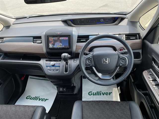 ホンダ フリード クロスター ホンダセンシング 山形県 2020(令2)年 6.2万km シーグラスブルーパール 4WD/ホンダセンシング/両側パワースライドドア/メモリナビ/　【CD DVD SD USB BT】/フルセグTV/バックカメラ/レーダークルーズコントロール/ステアリングスイッチ/ETC/横滑り防止装置/シートヒーター/ミラーヒーター/フォグランプ/ウィンカーミラー/純正フロアマット/ドアバイザー