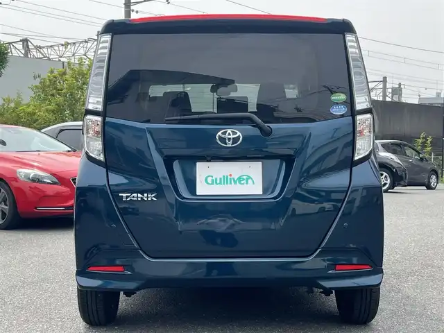 トヨタ タンク G S 大阪府 2018(平30)年 5.2万km レーザーブルークリスタルシャイン 社外メモリーナビ・フルセグTV・CD・/　　　DVD・Bluetooth・SD/両側パワースライドドア/スマートアシストII/スマートキー2個/バックカメラ/ステアリングスイッチ/アイドリングストップ/後席ロールバイザー/クルーズコントロール/純正サイドドアバイザー/電動格納ウインカーミラー/社外14インチアルミホイール
