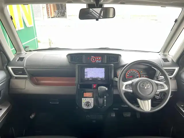 トヨタ タンク G S 大阪府 2018(平30)年 5.2万km レーザーブルークリスタルシャイン 社外メモリーナビ・フルセグTV・CD・/　　　DVD・Bluetooth・SD/両側パワースライドドア/スマートアシストII/スマートキー2個/バックカメラ/ステアリングスイッチ/アイドリングストップ/後席ロールバイザー/クルーズコントロール/純正サイドドアバイザー/電動格納ウインカーミラー/社外14インチアルミホイール