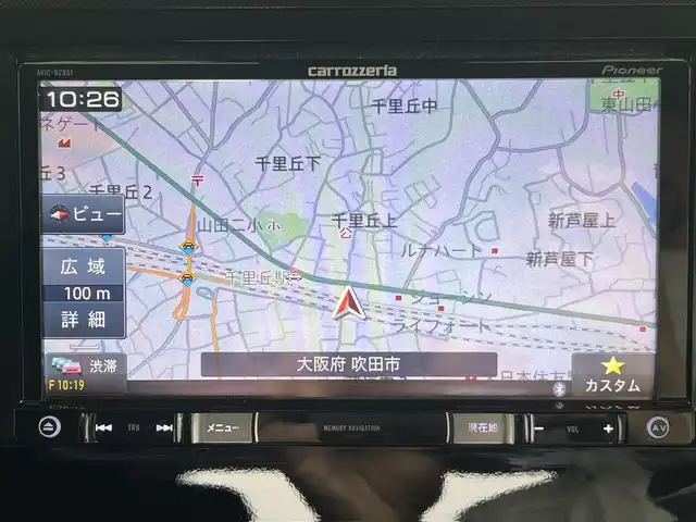 トヨタ タンク G S 大阪府 2018(平30)年 5.2万km レーザーブルークリスタルシャイン 社外メモリーナビ・フルセグTV・CD・/　　　DVD・Bluetooth・SD/両側パワースライドドア/スマートアシストII/スマートキー2個/バックカメラ/ステアリングスイッチ/アイドリングストップ/後席ロールバイザー/クルーズコントロール/純正サイドドアバイザー/電動格納ウインカーミラー/社外14インチアルミホイール