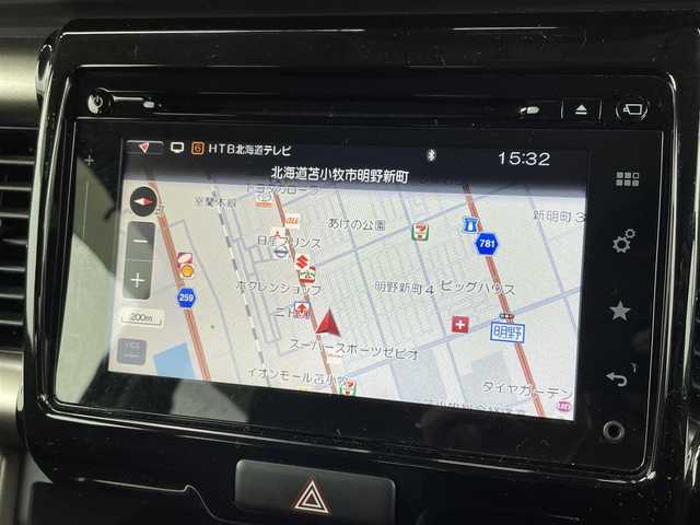 スズキ ハスラー Jスタイル Ⅱ ターボ 道央・札幌 2016(平28)年 4.8万km ブルーイッシュブラックパール 登録時走行距離47201ｋｍ/　４　W　D　/寒冷地仕様/ターボ車/純正メモリナビ（CD/FM/AM/BT)/フルセグ（走行中視聴不可）/バックカメラ/全周囲カメラ/アイドリングストップ/クルーズコントロール（追従走行なし）/ドアバイザー/プッシュスタート/ウィンカーミラー/ETC/MTモード付AT/スペアキー×１/ドライブレコーダー/ベンチシート/純正フロアマット/シートヒーター（運転席）/ルーフレール/横滑り防止装置/レーンキープアシスト/盗難防止装置/衝突軽減ブレーキ/オートライト/ダウンヒルアシストコントロール/ミラーヒーター/ステアリングスイッチ/電動格納ミラー/バニティミラー/フォグランプ/パドルシフト