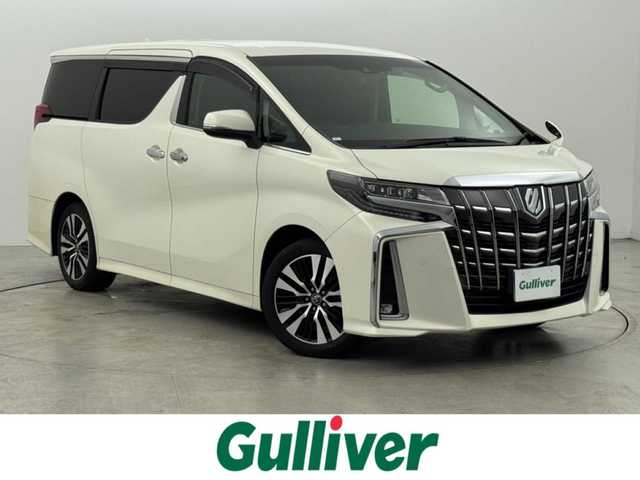 トヨタ アルファード S Cパッケージ 福岡県 2018(平30)年 5.5万km ラグジュアリーホワイトパールクリスタルシャインガラスフレーク 純正１０型ナビ　/バックカメラ　/デジタルインナーミラー　/前後ドラレコ　/レーダークルコン　/コーナーセンサー　/セーフティセンス　/衝突軽減ブレーキ　/レーンキープ　/ＰＫＳＢ　/両側電動スライドドア　/シートベンチレーション/ヒーター　/ステアリングヒーター　/パワーバックドア/3眼ＬＥＤヘッドライト