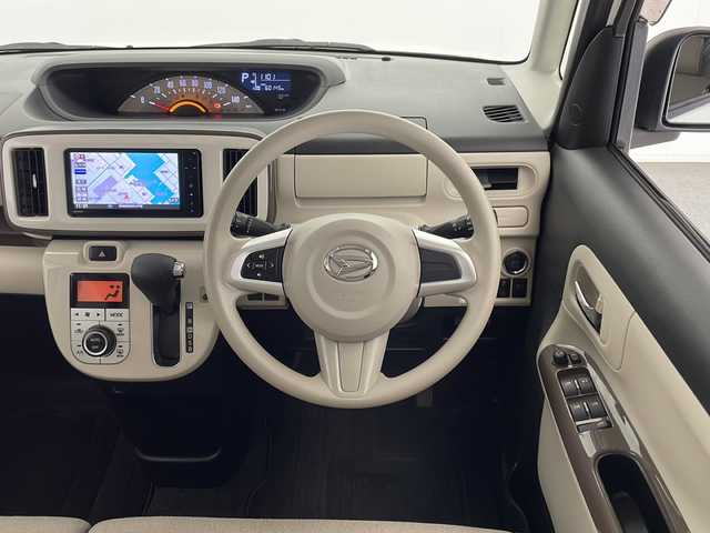 ダイハツ ムーヴ キャンバス X メイクアップ リミテッド SAⅢ 宮崎県 2018(平30)年 6.1万km パールホワイトⅢ/ナチュラルベージュマイカメタリック 2トーン 禁煙車/衝突被害軽減ブレーキ/純正ナビTV/（NSZN-W67D/CD/Bluetooth/フルセグTV)/純正セキュリティアラーム/純正LEDフォグ/純正フロアマット/社外ドライブレコーダー/社外ETC/両側電動スライドドア/オートマチックハイビーム/パノラミックビューモニター/オート電動格納ミラー/オートエアコン/リアプライバシーガラス/スマート/プッシュエンジンスタート/新車時保証書/取扱い説明書