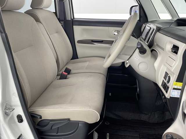 ダイハツ ムーヴ キャンバス X メイクアップ リミテッド SAⅢ 宮崎県 2018(平30)年 6.1万km パールホワイトⅢ/ナチュラルベージュマイカメタリック 2トーン 禁煙車/衝突被害軽減ブレーキ/純正ナビTV/（NSZN-W67D/CD/Bluetooth/フルセグTV)/純正セキュリティアラーム/純正LEDフォグ/純正フロアマット/社外ドライブレコーダー/社外ETC/両側電動スライドドア/オートマチックハイビーム/パノラミックビューモニター/オート電動格納ミラー/オートエアコン/リアプライバシーガラス/スマート/プッシュエンジンスタート/新車時保証書/取扱い説明書