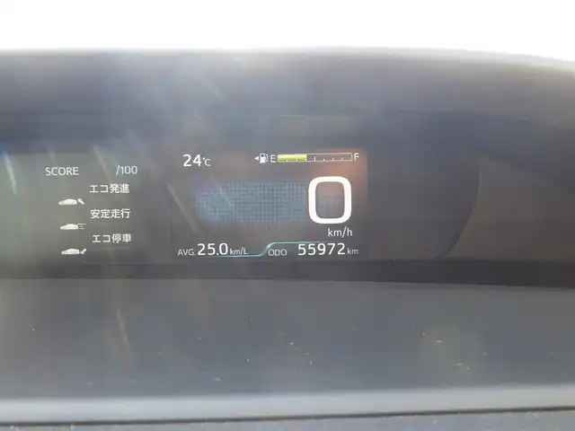 トヨタ プリウス S ツーリングセレクション 千葉県 2021(令3)年 5.6万km ブルーM Toyota Safety Sense/・プリクラッシュセーフティ/・レーンディパーチャーアラート/・オートハイビーム/・レーダークルーズコントロール/純正SDナビ/地デジTV/【DVD/CD再生機能　Bluetooth接続】/パノラミックビューモニター/ドライブレコーダー/前席シートヒーター/革巻きステアリング/ステアリングスイッチ/ETC/LEDヘッドライト/フォグライト/ウインカーミラー/クリアランスソナー/純正17インチアルミホイル/サイド/カーテンエアバッグ/スマートキー