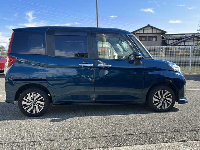 トヨタ ルーミー カスタムG S 富山県 2018(平30)年 4.5万km レーザーブルークリスタルシャイン 両側パワースライドドア/スマートキー×２/純正メモリーナビ(NSZT-Y66T)/DVD/MSV/BT/フルセグＴＶ/ビルトインＥＴＣ/バックカメラ/純正フルエアロ/前席シートヒーター/リモコンエンジンスターター/プッシュスタート/LEDヘッドライト/フォグ/クルーズコントロール/衝突安全ブレーキ/レーンキープアシスト/横滑り防止装置/アイドリングストップ/オートライト/ISOFIX対応/純正15インチAW/保証書・取説・ナビ取説/点検整備記録簿(R7.1/R5.1)