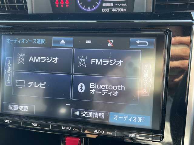 トヨタ ルーミー カスタムG S 富山県 2018(平30)年 4.5万km レーザーブルークリスタルシャイン 両側パワースライドドア/スマートキー×２/純正メモリーナビ(NSZT-Y66T)/DVD/MSV/BT/フルセグＴＶ/ビルトインＥＴＣ/バックカメラ/純正フルエアロ/前席シートヒーター/リモコンエンジンスターター/プッシュスタート/LEDヘッドライト/フォグ/クルーズコントロール/衝突安全ブレーキ/レーンキープアシスト/横滑り防止装置/アイドリングストップ/オートライト/ISOFIX対応/純正15インチAW/保証書・取説・ナビ取説/点検整備記録簿(R7.1/R5.1)