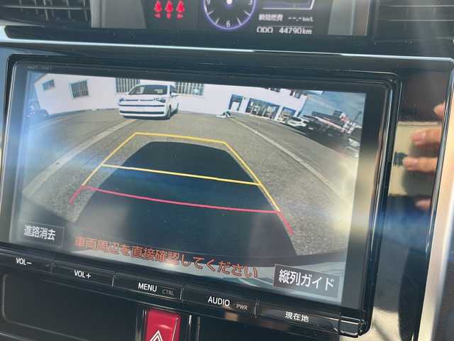 トヨタ ルーミー カスタムG S 富山県 2018(平30)年 4.5万km レーザーブルークリスタルシャイン 両側パワースライドドア/スマートキー×２/純正メモリーナビ(NSZT-Y66T)/DVD/MSV/BT/フルセグＴＶ/ビルトインＥＴＣ/バックカメラ/純正フルエアロ/前席シートヒーター/リモコンエンジンスターター/プッシュスタート/LEDヘッドライト/フォグ/クルーズコントロール/衝突安全ブレーキ/レーンキープアシスト/横滑り防止装置/アイドリングストップ/オートライト/ISOFIX対応/純正15インチAW/保証書・取説・ナビ取説/点検整備記録簿(R7.1/R5.1)