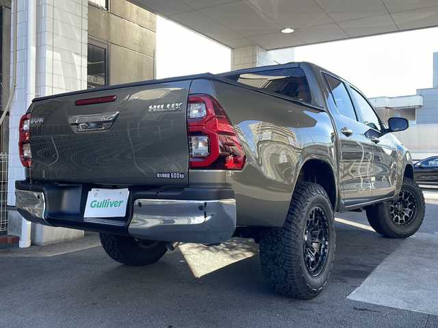 トヨタ ハイラックス Z 京都府 2022(令4)年 2.9万km オキサイドブロンズM ワンオーナー/社外11インチSDナビ/（フルセグTV・CD・DVD・BT）/バックカメラ/左サイドカメラ/レーダークルーズコントロール/衝突軽減システム/レーンキープアシスト/コーナーセンサー前後/社外17インチAW/LEDヘッドライト/ETC2.0/スペアキー有/保証書/取扱説明書