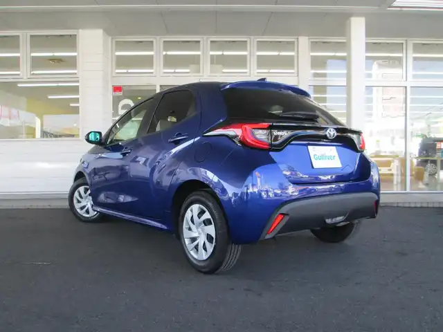 トヨタ ヤリス G 千葉県 2020(令2)年 2.9万km ダークブルーマイカM ワンオーナー/ディスプレイオーディオ/　【USB/BT】/パノラミックビューモニター/LEDヘッドライト/プリクラッシュセーフティ/ロードサインアシスト/レーンディパーチャーアラート/前後ドライブレコーダー/前席シートヒーター/純正ビルトインETC/オートハイビーム/スマートキー/整備記録簿(R3/R4/R5/R7)