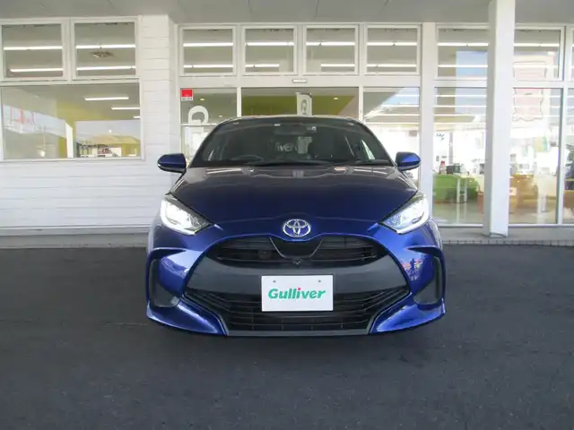 トヨタ ヤリス G 千葉県 2020(令2)年 2.9万km ダークブルーマイカM ワンオーナー/ディスプレイオーディオ/　【USB/BT】/パノラミックビューモニター/LEDヘッドライト/プリクラッシュセーフティ/ロードサインアシスト/レーンディパーチャーアラート/前後ドライブレコーダー/前席シートヒーター/純正ビルトインETC/オートハイビーム/スマートキー/整備記録簿(R3/R4/R5/R7)