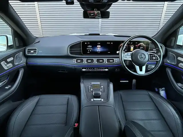 メルセデス・ベンツ ＧＬＳ４００ｄ 4マチック AMGライン 茨城県 2020(令2)年 3.8万km ダイヤモンドホワイト パノラミックSR /Burmester /HUD /黒革 /全席Sヒ-タ-/ベンチレ-ション /M付PWシ-ト /リラクゼーション機能 /21inAMG5ツインスポ-クAW /PWテ-ルゲ-ト /ナビ /12セグ /BT/USB /RSP /ACC /LKA /BSA /PRE-SAFEプラス /360°カメラ /LED /禁煙車