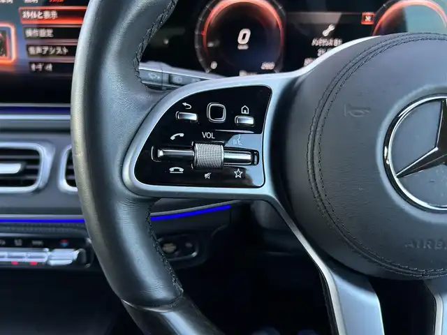 メルセデス・ベンツ ＧＬＳ４００ｄ 4マチック AMGライン 茨城県 2020(令2)年 3.8万km ダイヤモンドホワイト パノラミックSR /Burmester /HUD /黒革 /全席Sヒ-タ-/ベンチレ-ション /M付PWシ-ト /リラクゼーション機能 /21inAMG5ツインスポ-クAW /PWテ-ルゲ-ト /ナビ /12セグ /BT/USB /RSP /ACC /LKA /BSA /PRE-SAFEプラス /360°カメラ /LED /禁煙車