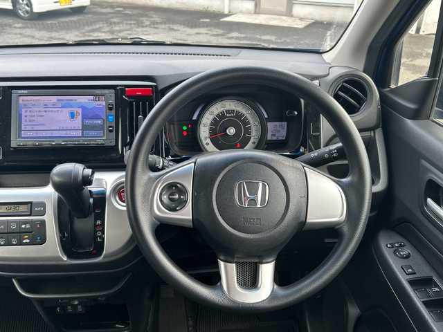 ホンダ Ｎ ＷＧＮ G Lパッケージ 東京都 2017(平29)年 6.1万km 青 純正インターナビ「VXM-174CSi」（ワンセグTV/Bluetooth接続可/AM/FMラジオ/CD再生）/ECON/バックカメラ/ビルトインETC/USB入力端子/スマートキー（プッシュスタート）/純正フロアマット/オートエアコン/横滑り防止装置/保証書/取扱説明書