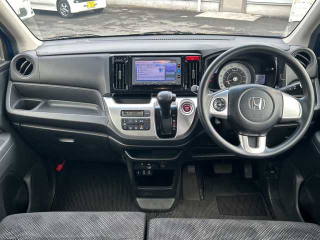 ホンダ Ｎ ＷＧＮ G Lパッケージ 東京都 2017(平29)年 6.1万km 青 純正インターナビ「VXM-174CSi」（ワンセグTV/Bluetooth接続可/AM/FMラジオ/CD再生）/ECON/バックカメラ/ビルトインETC/USB入力端子/スマートキー（プッシュスタート）/純正フロアマット/オートエアコン/横滑り防止装置/保証書/取扱説明書