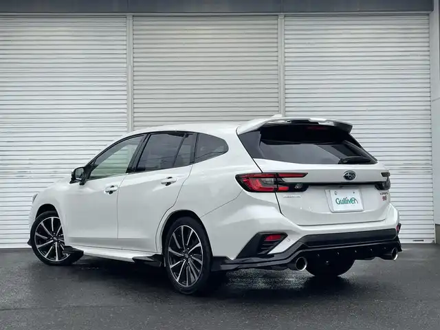 スバル レヴォーグ 1．8STIスポーツ EX 福島県 2020(令2)年 2.6万km クリスタルホワイトP ワンオーナー/11.6インチインフォメーションディスプレイ/BT/USB/フルセグTV/エアロパッケージ２/コンビレザーシート/レーダークルーズコントロール/パワーバックドア/パワーシート/シートヒーター/バック・サイドカメラ/クリアランスソナー/ステアリングリモコン/パドルシフト/STiシフトノブ/アイドリングストップ/ビルトインETC/USB充電ポート/ドライブレコーダー/LEDヘッドライト/フォグ/リアフォグ/プッシュスタート/フロアマット
