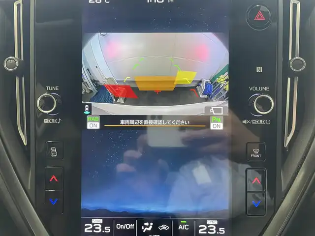 スバル レヴォーグ 1．8STIスポーツ EX 福島県 2020(令2)年 2.6万km クリスタルホワイトP ワンオーナー/11.6インチインフォメーションディスプレイ/BT/USB/フルセグTV/エアロパッケージ２/コンビレザーシート/レーダークルーズコントロール/パワーバックドア/パワーシート/シートヒーター/バック・サイドカメラ/クリアランスソナー/ステアリングリモコン/パドルシフト/STiシフトノブ/アイドリングストップ/ビルトインETC/USB充電ポート/ドライブレコーダー/LEDヘッドライト/フォグ/リアフォグ/プッシュスタート/フロアマット