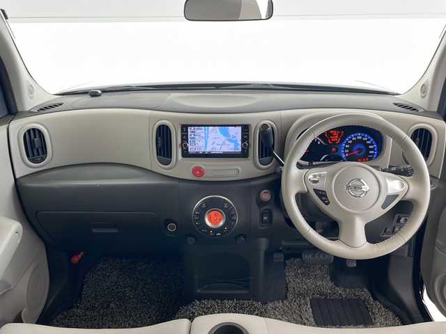 日産 キューブ 15X Vセレクション 愛知県 2018(平30)年 4.9万km ビターショコラ 純正ナビ/ワンセグ/CD DVD/Bluetooth/バックカメラ/純正アルミホイール/オートライト/ドライブレコーダー/ETC/ステアリングスイッチ/スマートキー/プッシュスタート