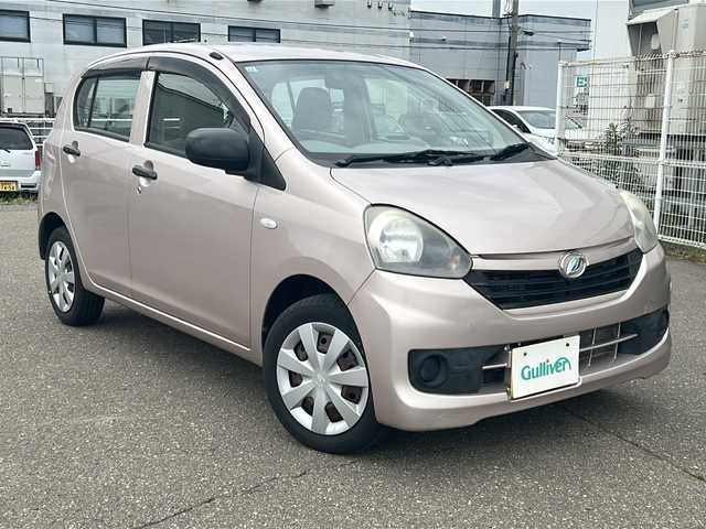 ダイハツ ミラ イース Lf 新潟県 2014(平26)年 3.6万km ムースピンクパール アイドリングストップ/エアバッグ（D+N席）/４WD