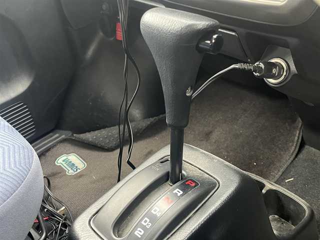 ホンダ バモス M ターボ 茨城県 2007(平19)年 9.2万km アドミラルグレーメタリック ワンオーナー/GORILLA製ナビ/【DVD再生/ラジオ】/ETC/両側スライドドア/ドアバイザー/取扱説明書