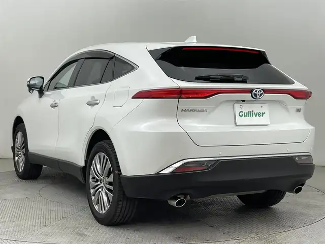 トヨタ ハリアー ハイブリッド Z 道央・札幌 2024(令6)年 3.4万km プラチナホワイトパールマイカ ・４WD/・寒冷地仕様/・12.3インチディスプレイオーディオ/　BT/フルセグ/USB/AppleCarPlay/・JBLサウンド/・ワイヤレス充電/・バックカメラ/・パワーバックドア/・デジタルインナーミラー/・レーダークルーズコントロール/・プリクラッシュセーフティ/・横滑り防止装置/・前後コーナーセンサー/・レーンキープアシスト/・BSM/・RCTA/・オートライト/・オートマチックハイビーム/・LEDヘッドライト/・運転席パワーシート/・ハーフレザーシート/・MTモード付AT/・スマートキー/・プッシュスタート/・純正フロアマット/・純正AW19インチ/・フロントフォグランプ/・ドアバイザー/・純正AW17インチ冬タイヤ積込