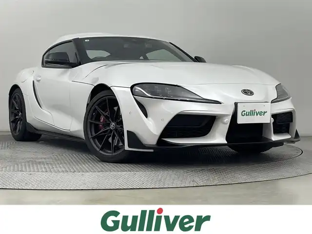 トヨタ スープラ RZ 道央・札幌 2025(令7)年 0.1万km ホワイトメタリック ・6速MT/・ToyotaSuPraSafety/・正面衝突警告/・車線逸脱警告/・ステアリングサポート/・ブラインドスポットモニター/・メーカーナビ/・バックカメラ/・フルセグTV/・Bluetooth/・ブラウンレザーシート/・パワーシート/・シートヒーター/・シートメモリ/・クルーズコントロール/・前後ドライブレコーダー/・プッシュスタート/・スマートキー/・LEDヘッドライト/・オートライト