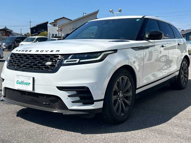 ランドローバー レンジローバーヴェラール Rダイナミック S 香川県 2023(令5)年 4.2万km 白 純正ナビ（BT)/アラウンドビューモニター/ブラインドスポットモニター/ガラスルーフ/電動リアゲート/アイドリングストップ/前後コーナーセンサー/オートマチックハイビーム/ワイヤレス充電器/ETC2.0/アダプティブクルーズコントロール/アダプティブスピードリミッタ/オートマチックパーキングエンド/リヤトラフィックモニター/ドライバーコンディションモニター/リバース電動ミラー/オートアクセスモード/レインセンサー付ワイパ―/グローバルクローズ/グローバルオープン/D+N席パワーシート/D+N席シートヒーター/LEDヘッドライト/シートメモリー/4WD/ターボ/スペアキー