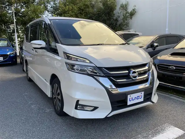 日産 セレナ 兵庫県 2017(平29)年 10.7万km ブリリアントホワイトパール