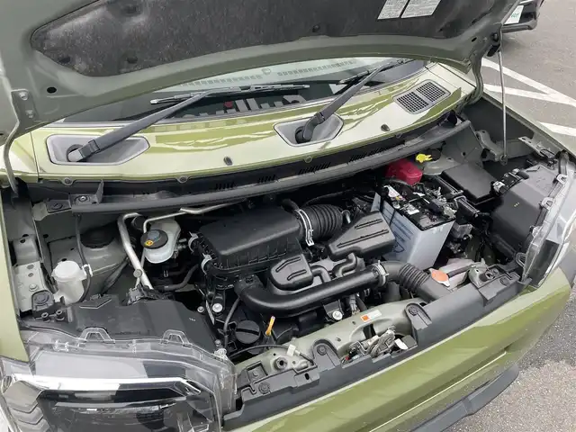 ダイハツ タフト G 神奈川県 2020(令2)年 5.1万km フォレストカーキメタリック 純正ナビ（フルセグテレビ　CD/DVD　Bluetooth）　/バックカメラ　/サンルーフ　/パーキングアシスト　/アイドリングストップ/衝突被害軽減システム　/前後コーナーセンサー　/D+N席シートヒーター/Wエアバック/カーテンエアバック/純正アルミホイル/純正フロアマット/ETC/横滑り防止装置/LEDヘッドライト/オートマチックハイビーム/スマートキー