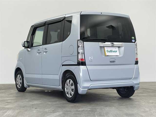ホンダ Ｎ ＢＯＸ G Lパッケージ 群馬県 2012(平24)年 5.9万km クールミストメタリック 純正７インチナビ　バックカメラ　両側パワースライドドア　ドライブレコーダー　ＥＴＣ　　スマートキー　プッシュスタート　横滑り防止装置　盗難防止装置　ＡＢＳ　純正フロアマット　アイドリングストップ　禁煙