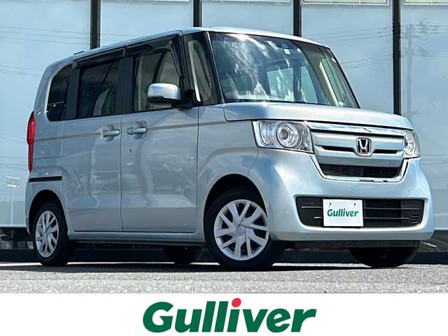 ホンダ Ｎ ＢＯＸ G L ホンダセンシング 山形県 2019(令1)年 2.5万km モーニングミストブルーM ４WD/ホンダセンシング/ヒルスタートアシスト機能/バックカメラ/後方コーナーセンサー/クルーズコントロール/横滑り防止装置/レーンキープアシスト/後席シートベルト締め忘れ警告灯/社外ナビ/（Bluetooth/AM/FM/フルセグ）/両側パワースライドドア/ステアリングスイッチ/DN席シートヒーター/ETC/スマートキー/電動格納ミラー/オートLEDヘッドライト