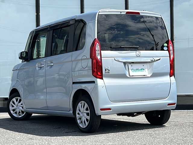 ホンダ Ｎ ＢＯＸ G L ホンダセンシング 山形県 2019(令1)年 2.5万km モーニングミストブルーM ４WD/ホンダセンシング/ヒルスタートアシスト機能/バックカメラ/後方コーナーセンサー/クルーズコントロール/横滑り防止装置/レーンキープアシスト/後席シートベルト締め忘れ警告灯/社外ナビ/（Bluetooth/AM/FM/フルセグ）/両側パワースライドドア/ステアリングスイッチ/DN席シートヒーター/ETC/スマートキー/電動格納ミラー/オートLEDヘッドライト