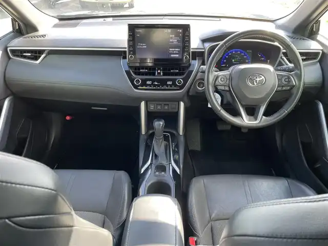 トヨタ カローラ クロス Z 福岡県 2022(令4)年 5.2万km アティチュードブラックマイカ トヨタセーフティセンス/バックカメラ/レーンキープアシスト/コーナーセンサー/BT/ETC/USB/純正フロアマット/純正アルミホイール/モデリスタエアロパーツ/プッシュスタート/スマートキー/オートハイビーム/LEDヘッド/ガラスルーフ/ルーフレール