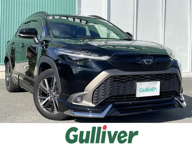 トヨタ カローラ クロス Z 福岡県 2022(令4)年 5.2万km アティチュードブラックマイカ トヨタセーフティセンス/バックカメラ/レーンキープアシスト/コーナーセンサー/BT/ETC/USB/純正フロアマット/純正アルミホイール/モデリスタエアロパーツ/プッシュスタート/スマートキー/オートハイビーム/LEDヘッド/ガラスルーフ/ルーフレール